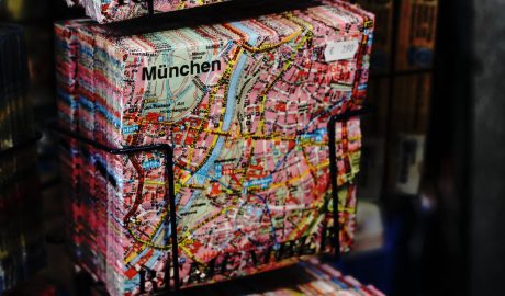 Munich Map Souvenir