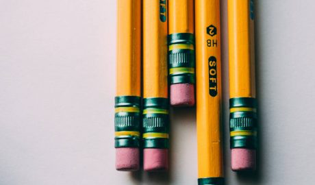 yellow number 2 pencils