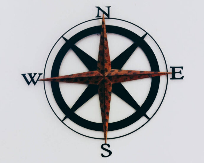 drawing of compass