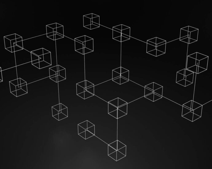 line drawing of interconnected boxes